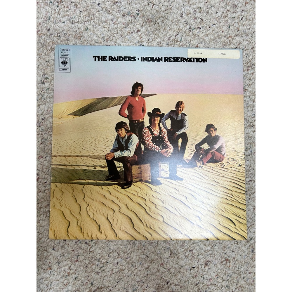 The Raiders Indian Reservation Vinyl LP 1971 CBS 64461 UK Pressing Rock Pop